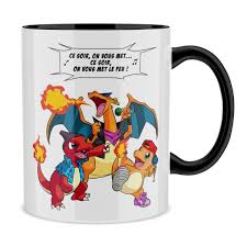 Quite often online applications set the file size limitations which prevent users from uploading. Mug Noir Pokemon Parodique Dracaufeu Reptincel Et Salameche Ce Soir On Vous Met Le Feu Parodie Pokemon Cdiscount Maison