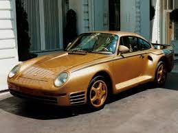 Porsche 959 Gold Concept 1987 Enciklopediya Konceptualnyh Avtomobilej Concept Cars Porsche Car