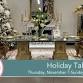 Holiday Tables
