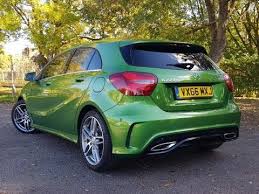 Elbait Green Mercedes A Class A220d Amg Line Premium With All The Toys Youtube