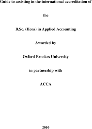 This oxford brookes calendar shows the structure of the academic year and includes three separate calendars for semester dates, exams and university holidays. The B Sc Hons In Applied Accounting Awarded By Oxford Brookes University In Partnership With Acca Pdf Free Download