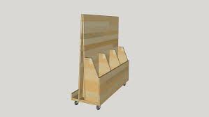 Need a good way to. Lumber Storage Cart 3d Warehouse