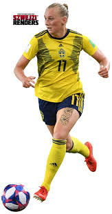 She is a member of the swedish national team. Stina Blackstenius By Szwejzi On Deviantart