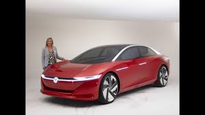 A Bord Du Volkswagen I D Vizzion 2018 Youtube