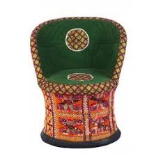 Rajasthani Mudda Wicker Chair Furniture Design Chair Design