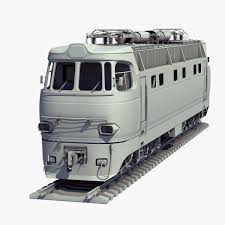 High Detailed 3d Model Of Soviet Electric Train Locomotive Chs4 3d Model Lokomotiva Elektrovoza Chs4 3d Turbosquid Locomotive Train Recreational Vehicles