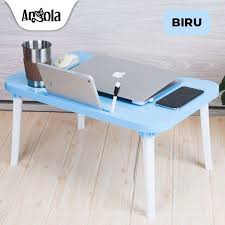 Menjadikannya tahan lama serta mudah digunakan dan disimpan. Jual Komputer Aksesoris Aksesoris Komputer Meja Laptop Angola Meja Lipat C10 Portable Multifungsi Meja Laptop Meja Belajar Meja Tempat Tidur Meja Anak Biru Murah Mei 2021 Blibli