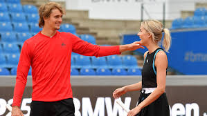 Lena johanna gercke is a german fashion model and television host. Atp Munich Alexander Zverev Double With Lena Gercke Rudi Molleker Receives Wildcard Tennisnet Com