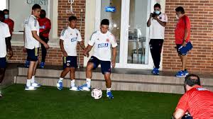 Cuenta oficial selecciones colombia de fútbol. Asi Fue El Primer Entrenamiento De La Seleccion Colombia Microciclo Youtube