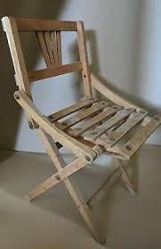 Primitive antique teetertot baby bounce spring rocking wood chair delphos bendin. Vintage Folding Childrens Child Wooden Chair Display Deco Made Czechoslovakia Ebay