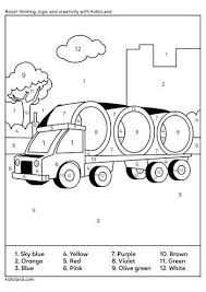Bring the best of both worlds together with these great truck coloring pages. Free Printables For Your Kids Kidloland