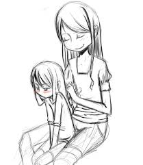 Maybe you would like to learn more about one of these? Older Sister By Tapocheg Deviantart Com On Deviantart Siblings Drawing Sister Poses Sibling Drawing