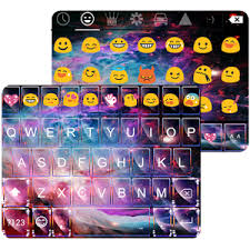 De colores, emoji, emoticon, gif, pegatinas, símbolo y caras sonrientes! Color Galaxy Emoji Keyboard 1 2 2 Apk Free Personalization Application Apk4now