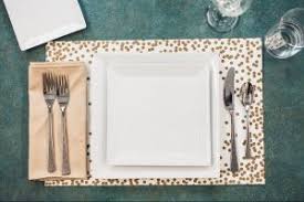 You may use napkin rings or fold the napkins elegantly. The Proper Way To Set A Table Molly Maid