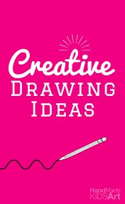Awesome Creative Drawing Ideas For Kids Creative Drawing Creative Drawing Prompts Writing Prompts For Kids