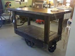 Kitchen island carts with seating. Kitchen Islands Made From Industrial Carts Custom Made Kitchen Island Using A Factory Cart Ecl Kitchen Nook Set Woodworking Plans Kitchen Kitchen Table Bench