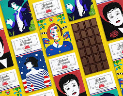 Illustrations Packaging Le Chocolat Des Francais On Behance In 2020 Illustration French Culture Le Chocolat Des Francais