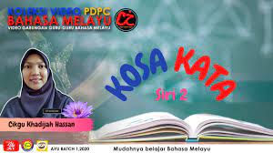 Kamus kosa kata tahun 3. Bahasa Melayu Kosa Kata Siri 2 Youtube