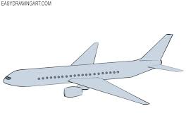 This guide has quite a lot of steps but don´t be discouraged! How To Draw An Airplane Easy Drawing Art