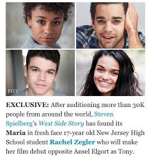 Her birthday, what she did before fame, her family life, fun trivia facts, popularity she previously played maria in a regional production of west side story at bergen performing arts center. West Side Story Finds Its Maria One Of Us Musicals