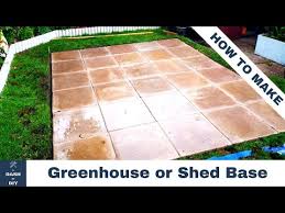 Since your new paver shed foundation must be built strong enough to last for many years, every step of the building process has to be completed carefully and exactly, starting with marking out the space you plan to use. How To Build A Shed Base Updated Guide Garden Buildings Direct