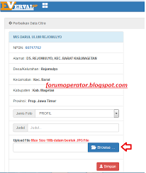 4 trik berikut ini bisa dipakai loh (berhasil!) pilih foto yang ingin anda jadikan sebagai foto profil di wa. Cara Update Data Master Sekolah Melalui Verval Sp Operator Sekolah
