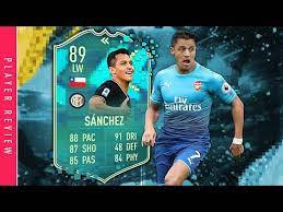 Con 82 de medio, el ariete nacional tiene su carta especial que puede mejorar según su rendimiento en el inter de milán. Fifa 20 Flashback Sanchez Review Is He Worth It 89 Flashback Alexis Sanchez Player Review Youtube