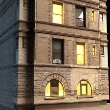 Apartment House 150 Low Poly 3d Building Model Homes Residential Architecture