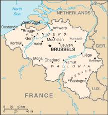 Die freie und zeitlich unbeschränkte. Landerinformationen Belgien Landkarte Belgien
