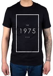 Official The 1975 Original Logo T Shirt Unisex Music Band Iv Vintage Tour Band Cool Casual Pride T Shirt Men Unisex And T Shirts As Tee Shirts From