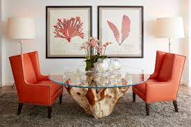Visit alison craig home furnishings for tables, formal dining, kitchen furniture, curios, china cabinets, diner tables, bar stools, buffet tables. South Florida Condo Chic Tropical Dining Room Miami By Jalan Jalan Collection Houzz