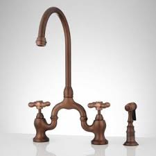 antique brass kitchen faucet you'll