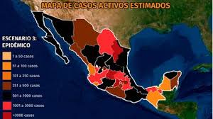 En el nuevo semáforo covid de méxico, dos estados se sumaron a la lista de aquellas entidades que se encuentran en color verde, asimismo, hay una en color naranja, mientras que las amarillas se mantienen en 15. Map Of The Coronavirus In Mexico December 26 Cdmx Edomex Gto And Nl On Alert For The Largest Number Of Active Cases Fiji Broadcasting Corporation Ltd