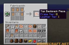 Configuration file is located in the config folder. Minecraft Backpacks Mod 1 15 2 1 12 2 1 10 2 Craftable Backpacks Wminecraft Net