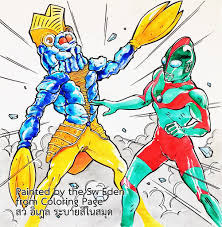 These pumpkin coloring pages are great for halloween, fall, and thanksgiving. Ultraman Coloring Pages Finished Sw Eden Net