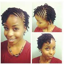 Any race of women can wear flat twist in their hair; Twists On Short Natural Hair Naturalhair Transitioninghair Short Twists Hair Styles Short Natural Hair Styles Twist Hairstyles