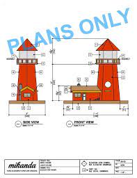 Build this 4 ft.lawn lighthouse with these easy to follow diy woodworking plans. Lighthouse Plan Woodworking Plans Beginner Woodworking Plans Pdf Lighthouse Woodworking Plans