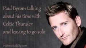 Paul Byrom Celtic Thunder interview