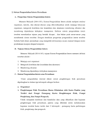 Kegiatan mengatur persediaan merupakan kegiatan fundamental untuk membangun keunggulan tujuan utama dari pengendalian persediaan adalah agar perusahaan selalu mempunyai. Pengertian Sistem Pengendalian Intern