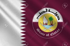 Download the qatar flag and coat of arms vector in ai, pdf, svg and png formats. Flagge Von Katar Ist Ein Souveranes Land In Sudwestasien Und Besetzt Die Kleine Halbinsel Qatar An Der Nordostkuste Der Arabischen Halbinsel 3d Darstellung Lizenzfreie Fotos Bilder Und Stock Fotografie Image 93282679