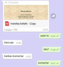 Check spelling or type a new query. 11 Chat Warganet Dengan Mantan Ini Gambarkan Sejuta Perasaan Segalanya Bisa Berubah Secepat Itu