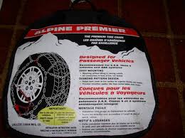 New Les Schwab Alpine Premier Diamond Quick Fit Cable Tire