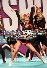 What I Get That Feeling Doing Anything Else Such As Soccer Competitive Cheer Cheer Workouts Cheerleading