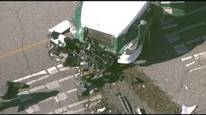And many of those people served by trams then tend to avoid the trains, because the train service is usually not as good for these inner suburbs, as the santa monica is also a good choice though its light rail not subway line. La County Sheriff S Motorcycle Deputy Hospitalized After Crash Involving Semitruck In Santa Clarita Abc7 Los Angeles