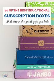 20 Of The Best Educational Subscription Boxes For Kids Subscription Boxes For Kids Cool Gifts For Kids Subscription Boxes