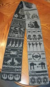 Secon Star Wars Scarf Knitting Project By Elaine R Knitting Projects Knitting Knit Scarf
