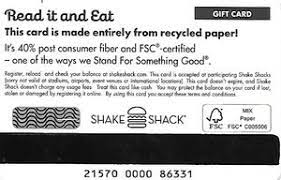 Sell your shake shack gift card on raise to get cash back. Gift Card Storefront Restaurants United States Of America Shake Shack Col Us R Shak 003a