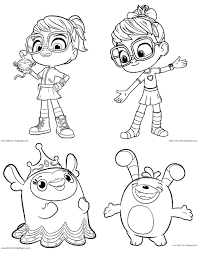 If not you can simply entertain yourself by printing and coloring this cool. Abby Hatcher Coloring Pages Coloring Home
