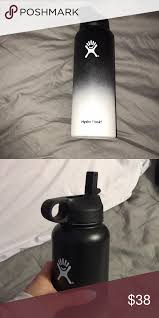 Black And White Hydro Flask Hydro Flask Hydroflask Flask Flask Water Bottle