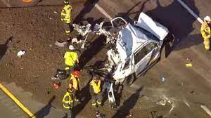 A beautiful day turned traffic when an accident on the atlantic city expressway saturday afternoon killed a woman and seriously injured a man. New Jersey State Trooper Ejected From Vehicle In Dump Truck Crash On Nj Turnpike Abc7 New York
